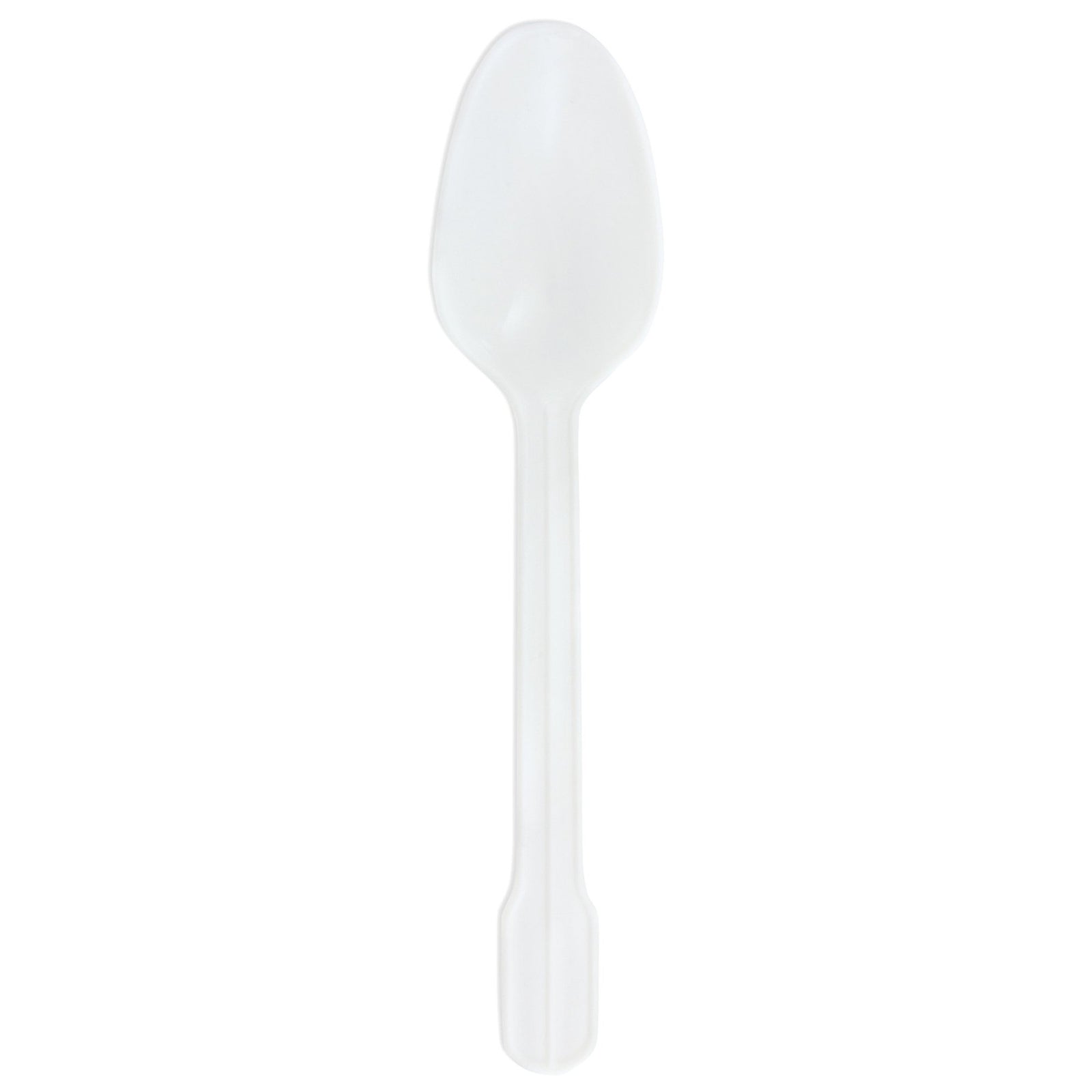 McKesson 5-Inch White Polypropylene Teaspoon