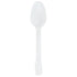 McKesson 5-Inch White Polypropylene Teaspoon