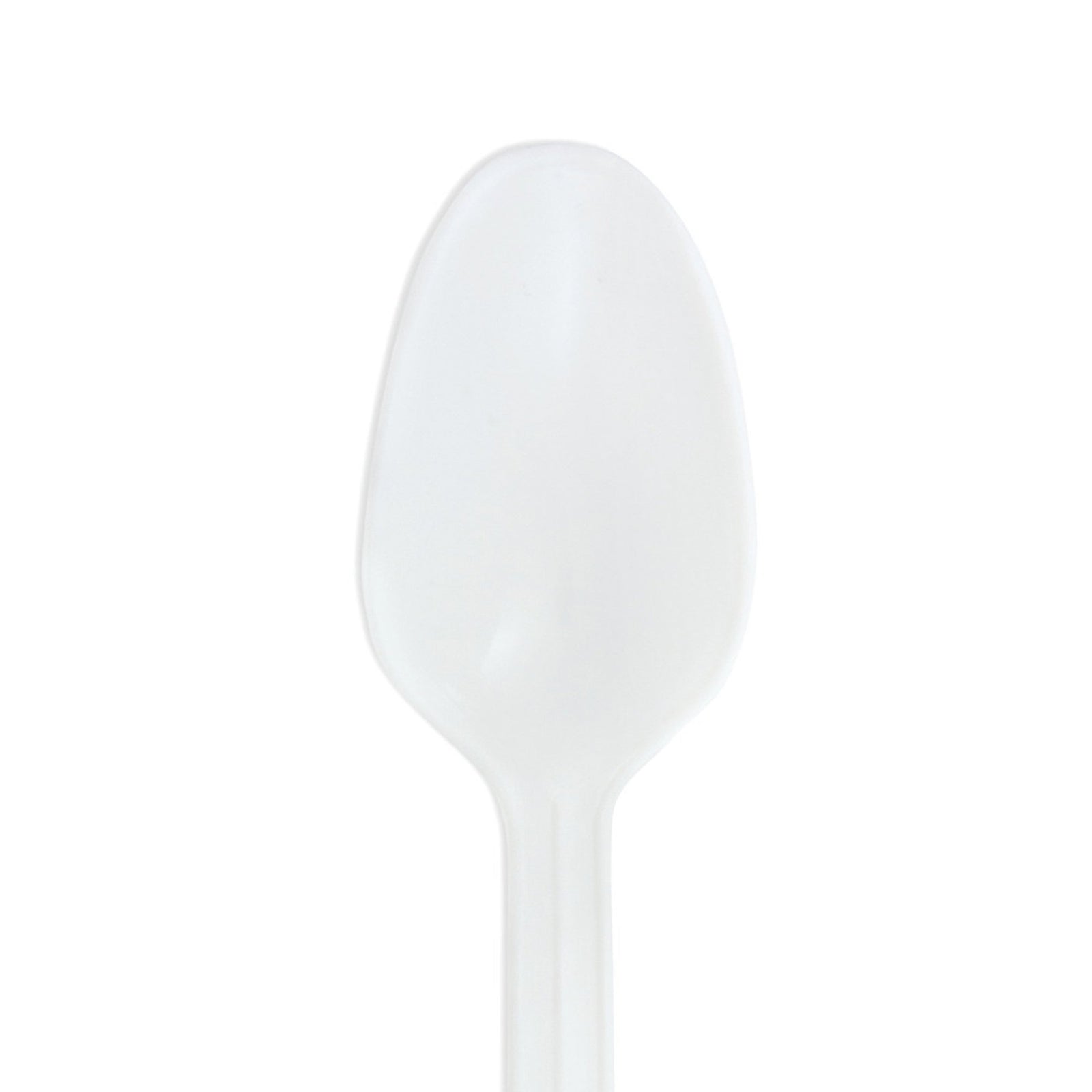 McKesson 5-Inch White Polypropylene Teaspoon