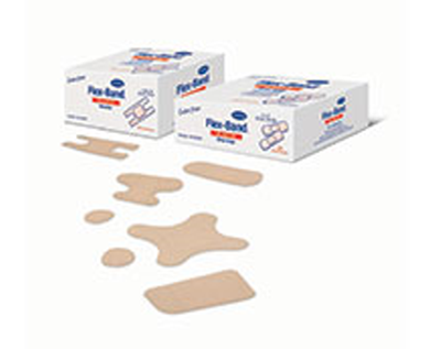 Adhesive Spot Bandage Flex-Band® Fabric Tan 7/8 Inch Diameter Sterile
