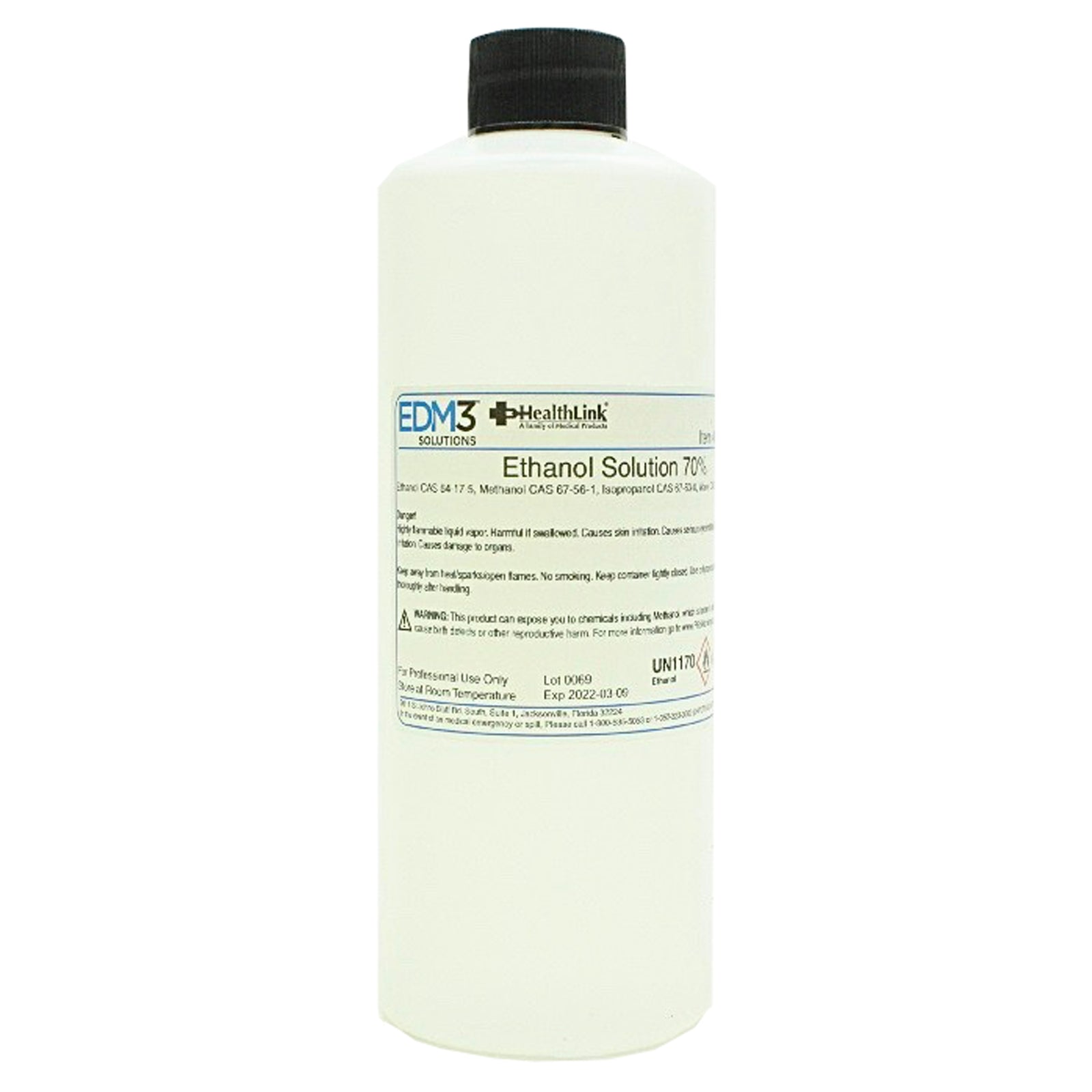 Ethanol ACS Grade 70% Solution 16 oz