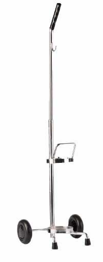 Western Medical Oxygen Cylinder Cart for D or E Tanks