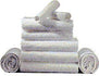 White 12x12 Inch Reusable Cotton Washcloth
