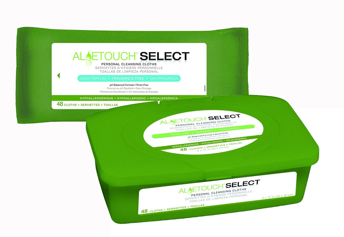 Aloetouch® Select Personal Cleansing Wipes