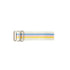 Medline Cotton Gait Belt with Metal Buckle - 60" Length, 2" Width, Pastel Stripe