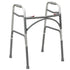 Drive Bariatric Dual Release Folding Walker - Adjustable Height 32-39 Inches