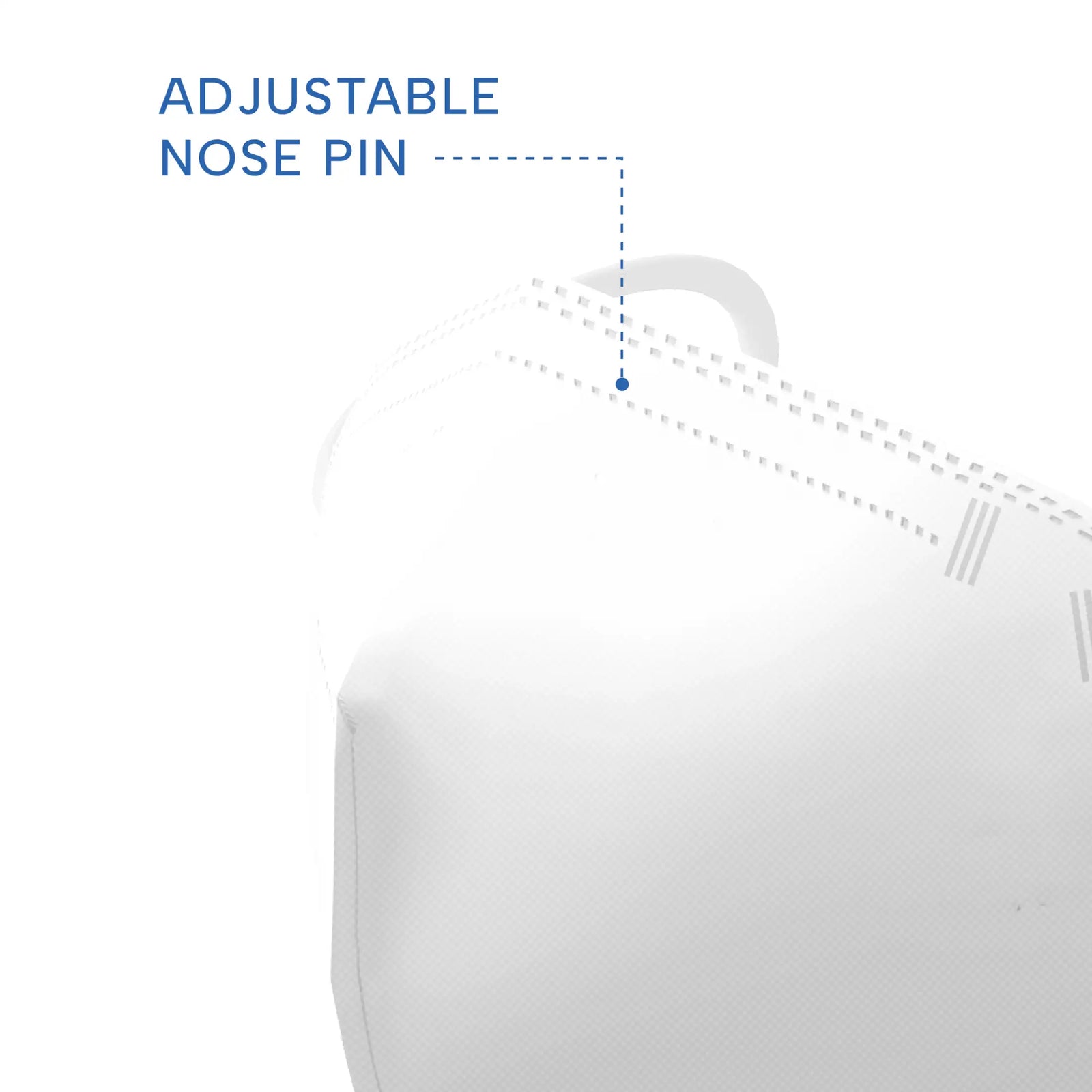 KN95 Face Mask | Individually Wrapped, Elastic Ear Loops - Bag of 10