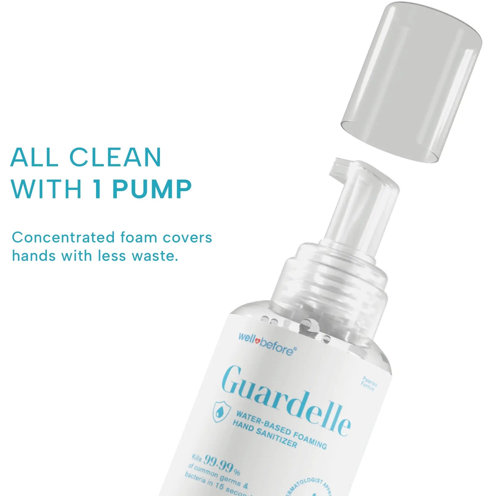 Guardelle Water-Based Foaming Hand Sanitizer