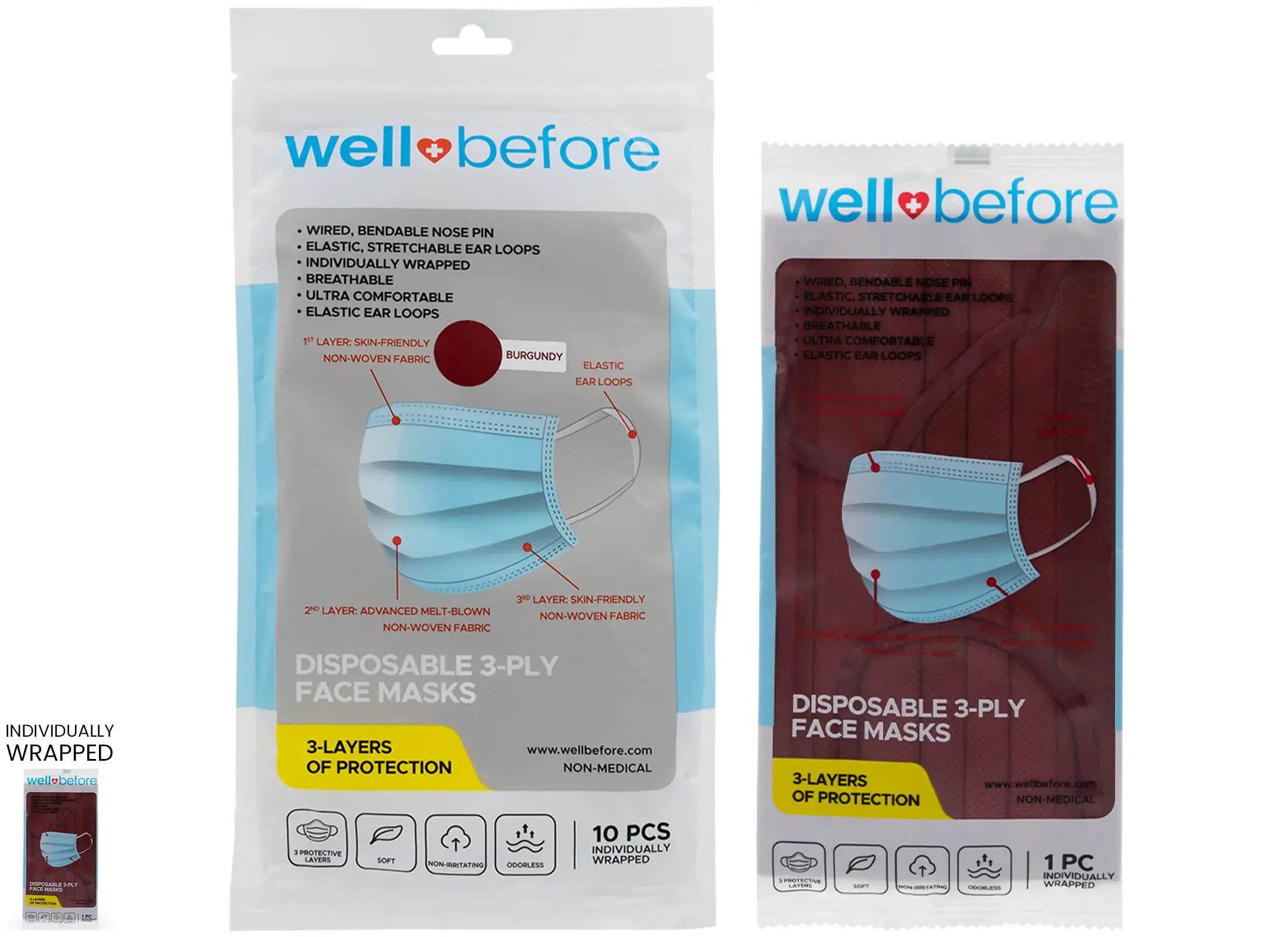 Disposable 3-Ply Mask