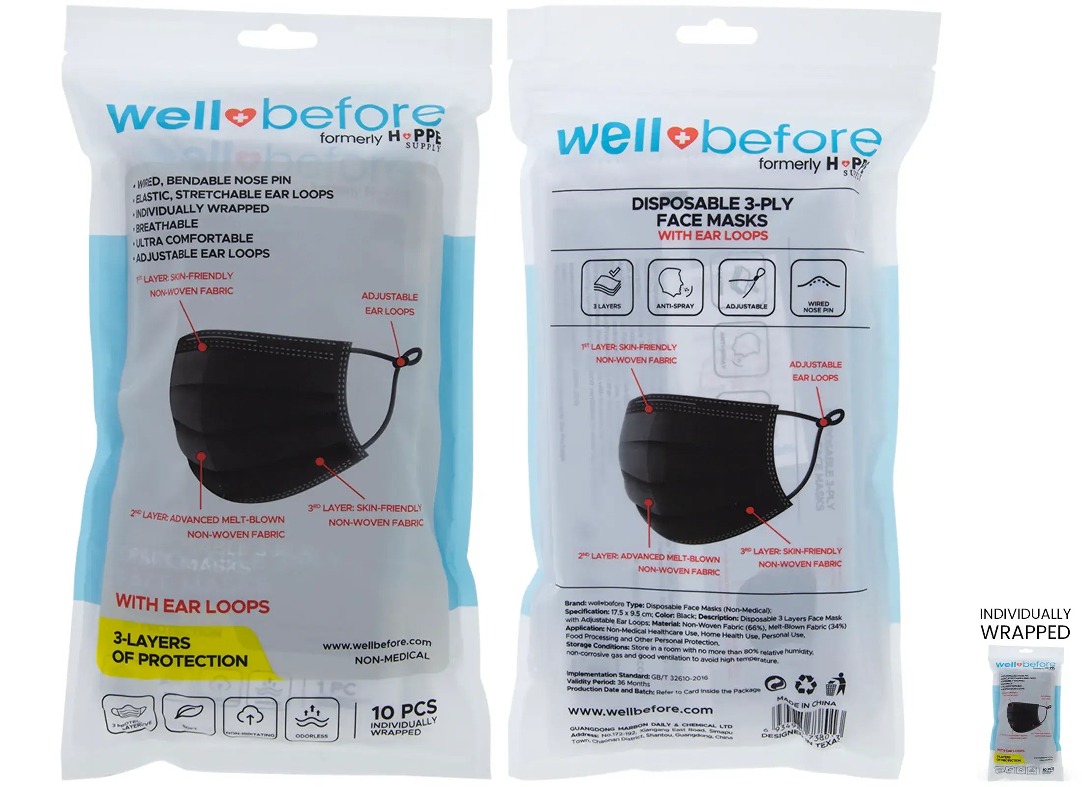 Disposable 3-Ply Mask