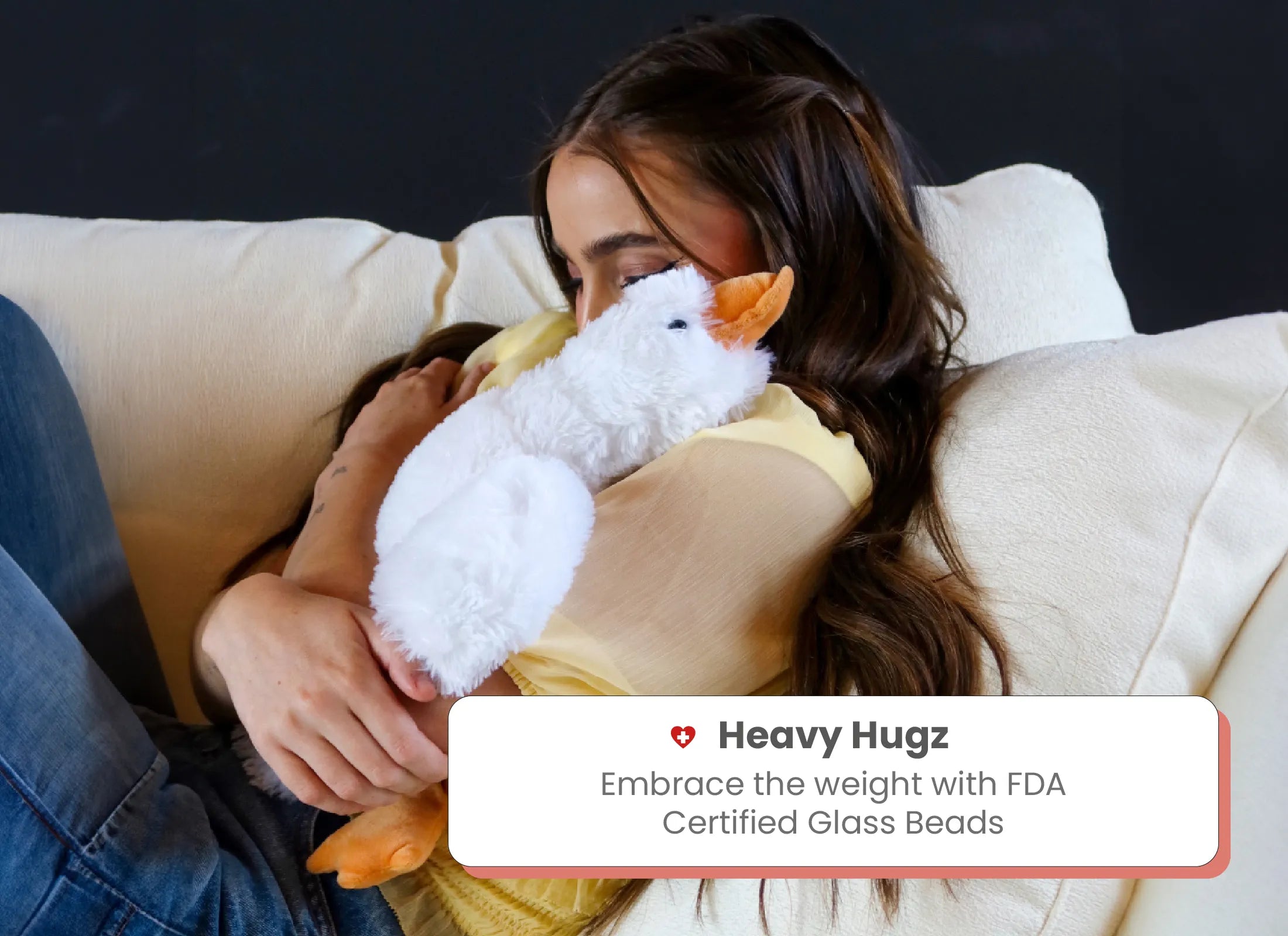 Hot And Cold Therapy Weighted Toy For Anxiety Relief by HUGZ