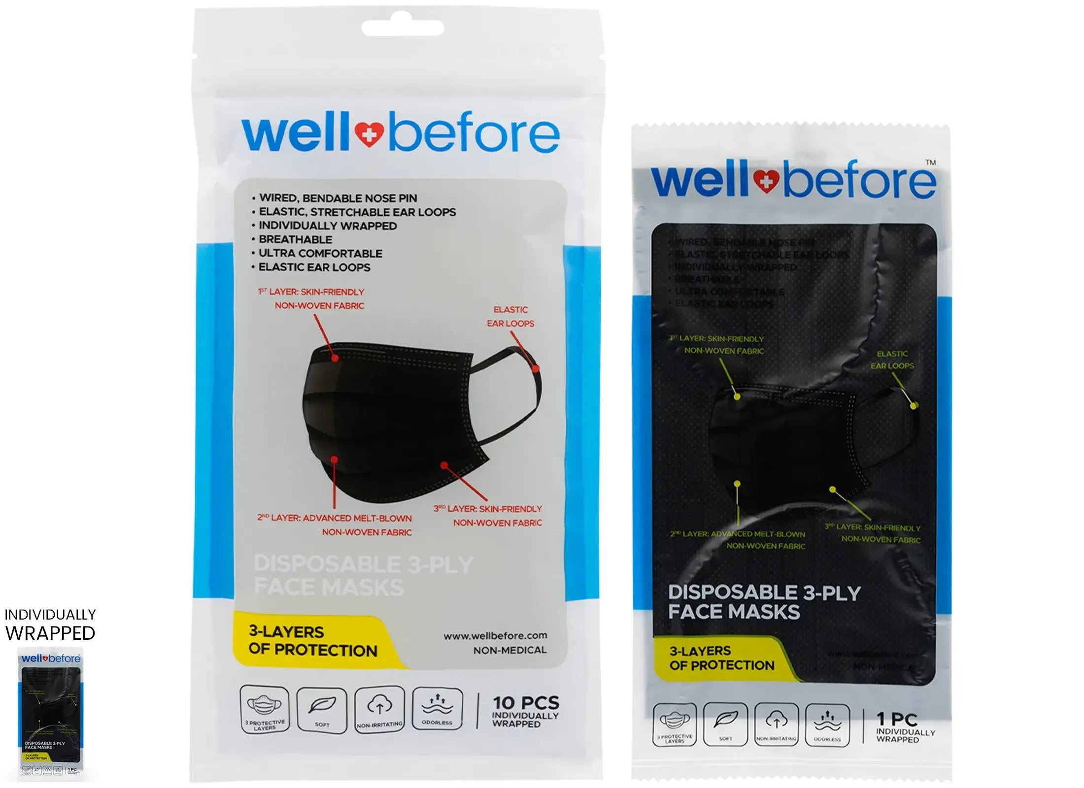 Disposable 3-Ply Mask