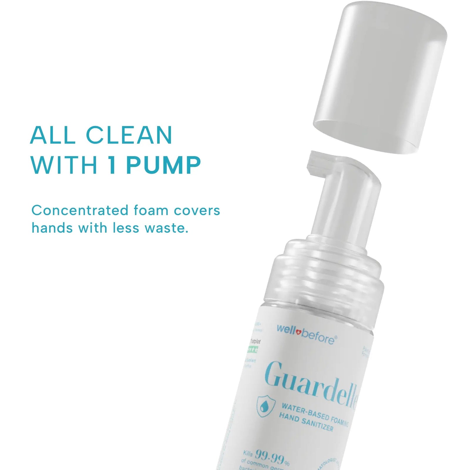 Guardelle Water-Based Foaming Hand Sanitizer