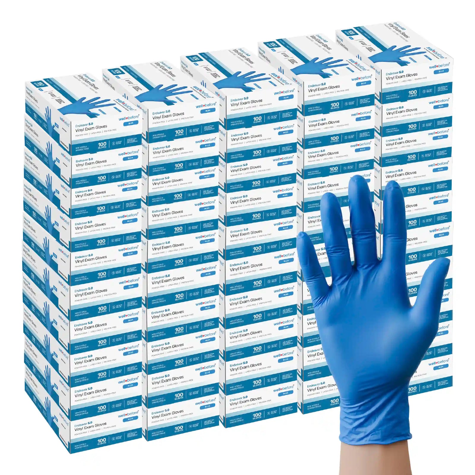 WellBefore Endeavor Vinyl Examination Gloves For Bulk Orders
