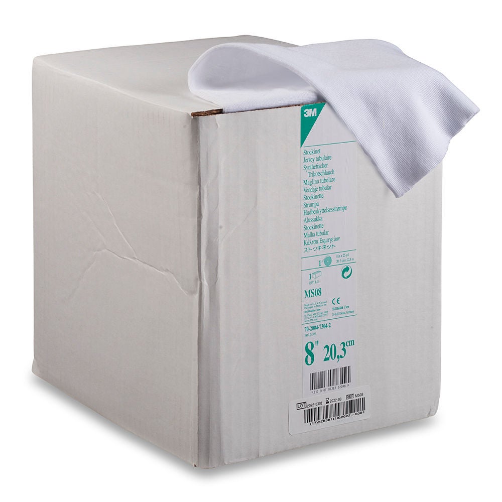 Solventum Synthetic Stockinette, 8 Inch x 24 Yard