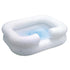 White Inflatable Shampoo Basin 8 x 20 x 24 Inch