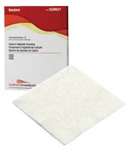 Hollister CalCicare Calcium Alginate Dressing with Silver 2x2 in