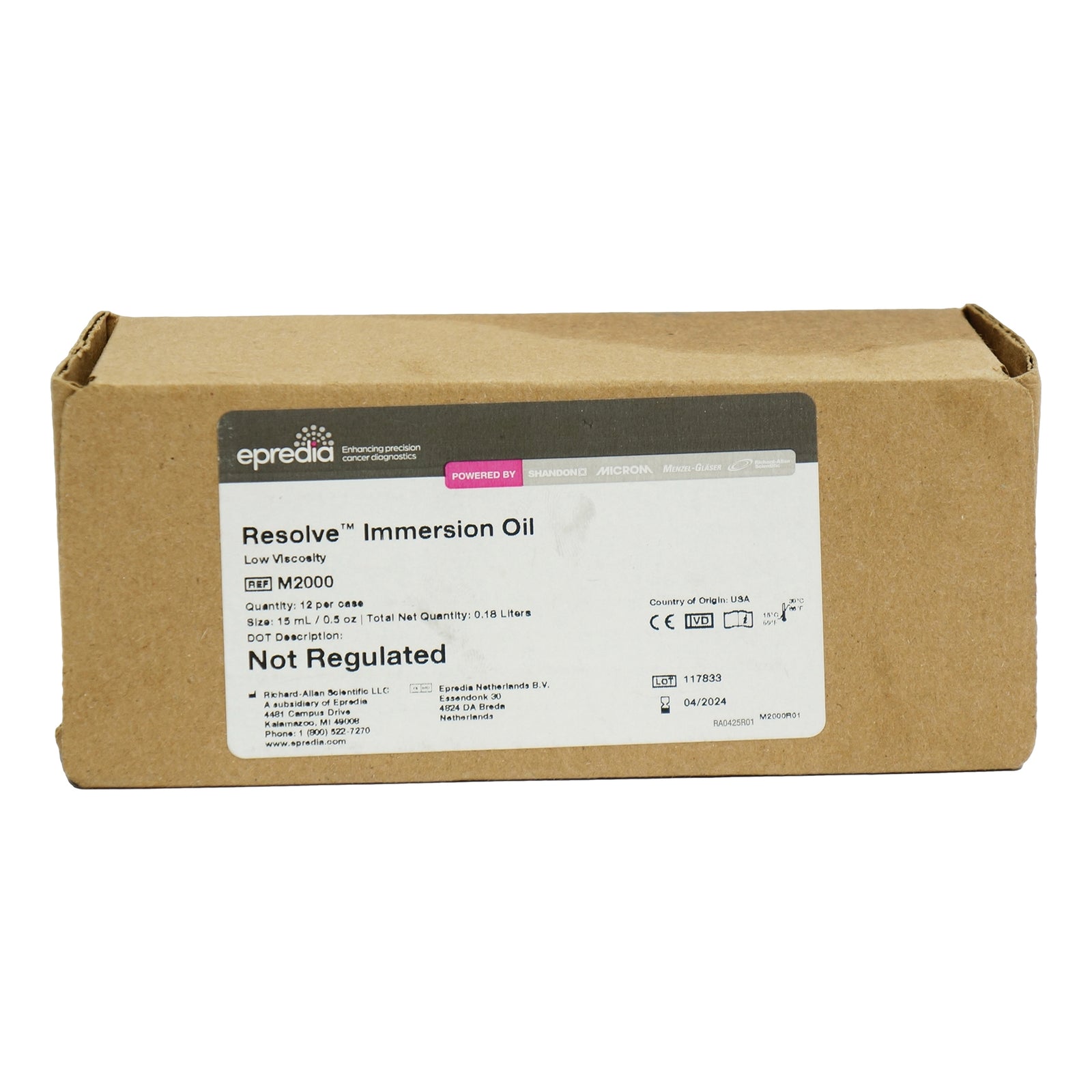 ReSolve® Immersion Oil for Microscopes