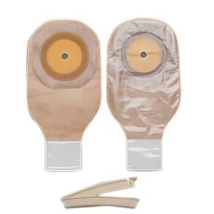 Hollister Premier 1-Piece Colostomy/Ileostomy Kit, 2-1/2 Inch Stoma Opening, Clamp Closure, Ultra Clear