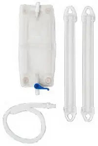 Hollister Vented Urinary Leg Bag System, Large 30 oz