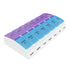 EZY Dose 7 Day AM/PM Travel Pill Container, Large