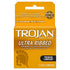 Trojan Ultra Ribbed Lubricated Condom, 3-Pack