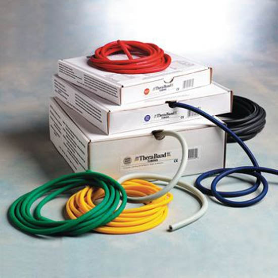 TheraBand® Yellow Exercise Resistance Tubing 25 Foot Light Resistance