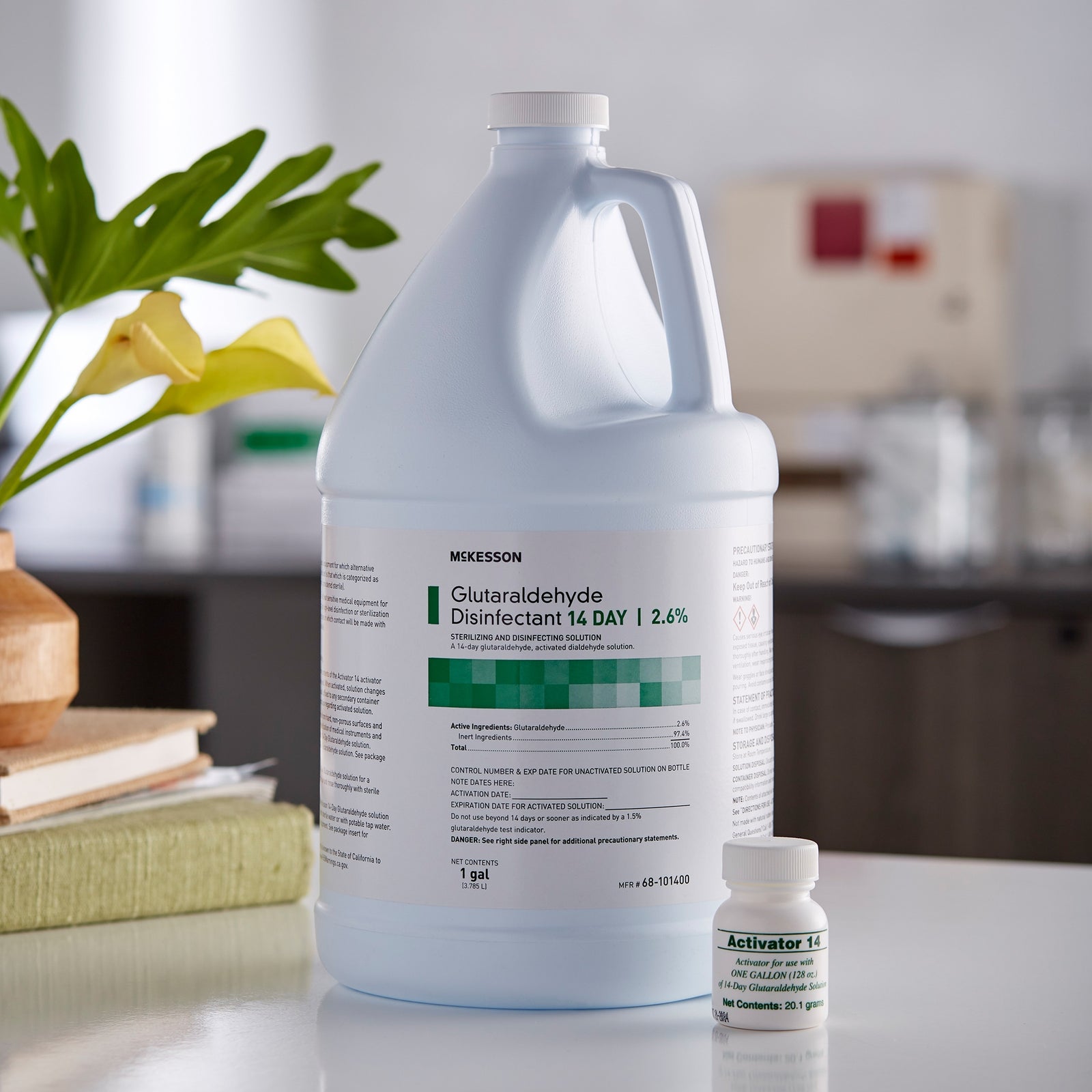 McKesson 14-Day Glutaraldehyde High-Level Disinfectant