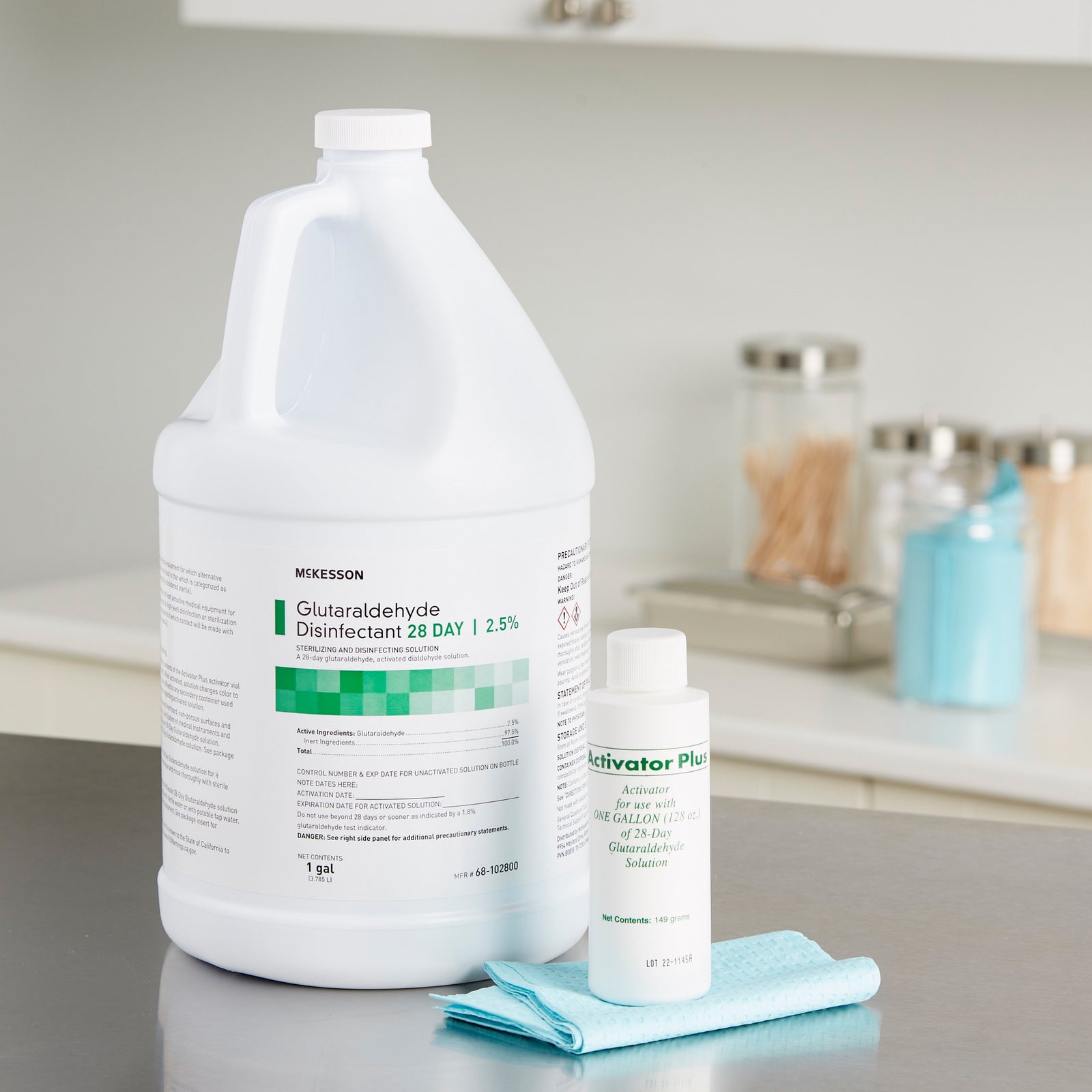 McKesson 28-Day Glutaraldehyde High-Level Disinfectant