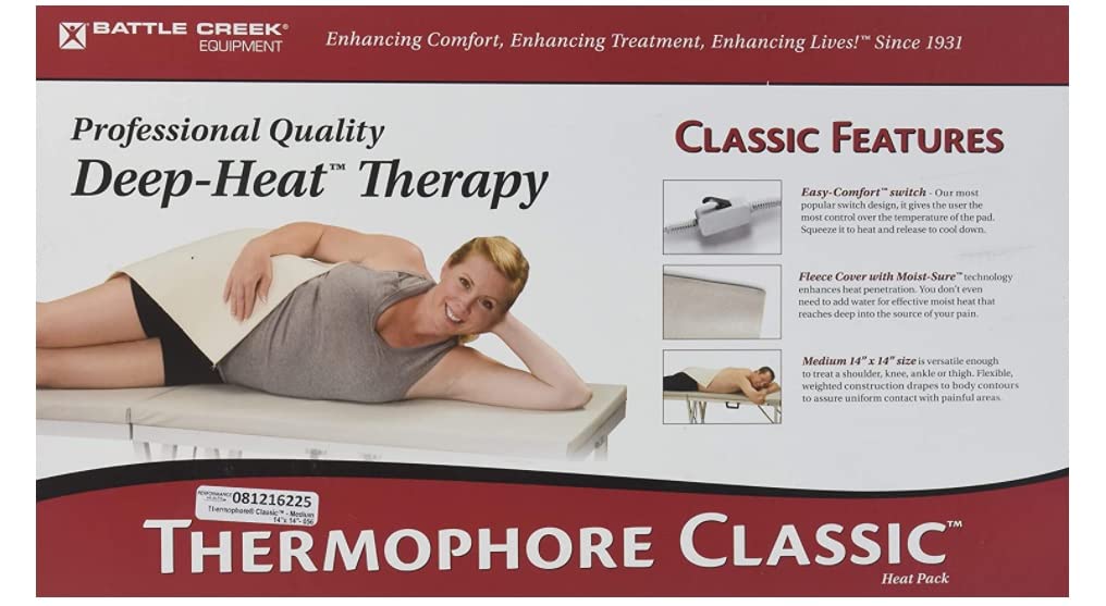 Battle Creek Thermophore Classic Heating Pads (3 Sizes)