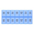 Ezy Dose Medium 7-Day 2-Dose Pill Organizer