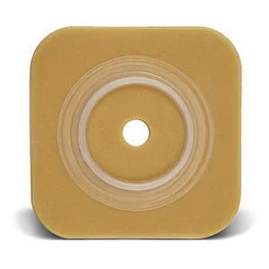 ConvaTec Sur-Fit Natura Durahesive Cut-to-Fit Skin Barrier Without Tape, 4 x 4 in