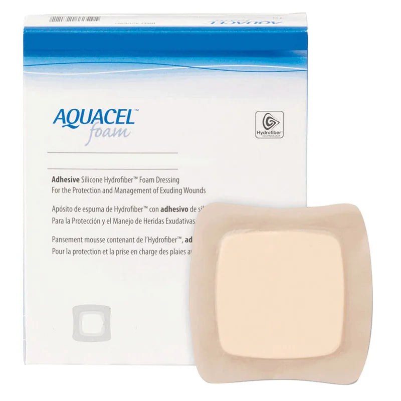 ConvaTec AQUACEL Foam Adhesive 3 x 5 Inch