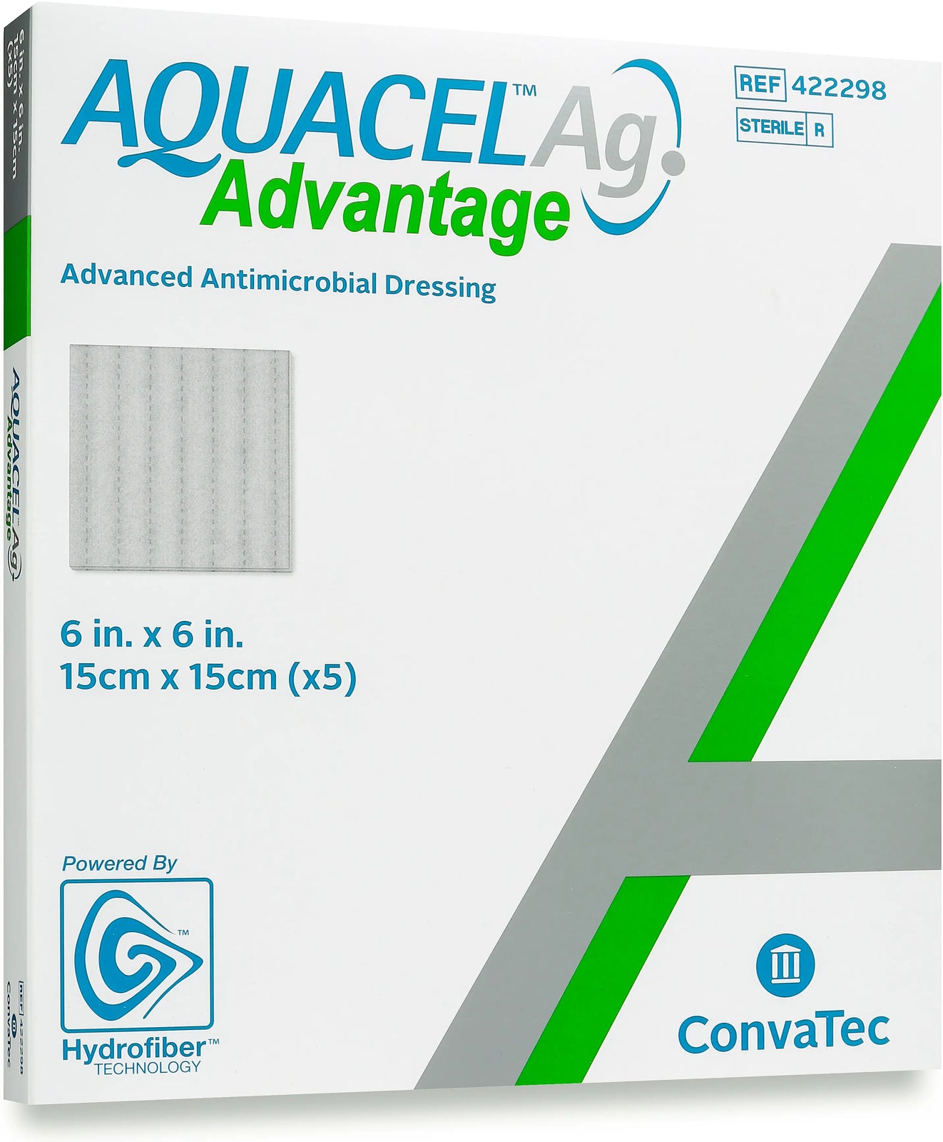 ConvaTec AQUACEL Ag Advantage Antimicrobial Silver Dressing