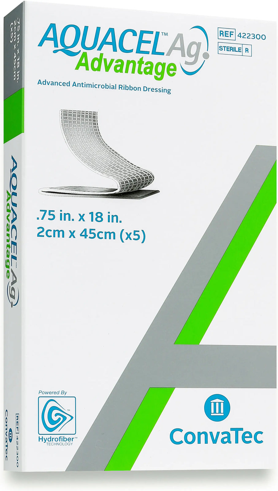 ConvaTec AQUACEL Ag Advantage Antimicrobial Silver Dressing