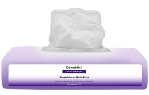 Dukal Adult Soft Moist Washcloths, 8x12 Inch
