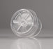 Passy Muir Speaking Valve for Improved Metal Trach, Size 4-6, Clear