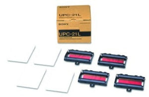 Sony Ultrasound Video Paper Pack Z-Fold Color 4 x 5-3/5 Inch