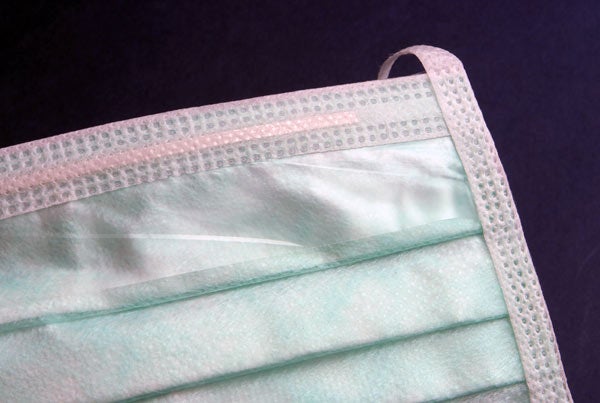 Cardinal Health Surgical Mask with Ties, ASTM Level 1, Anti-Fog