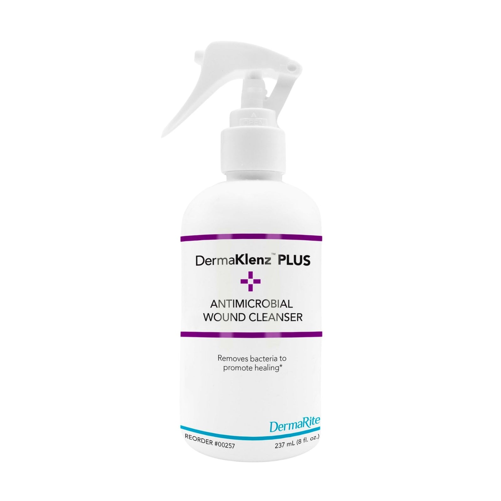 DermaRite Antimicrobial Wound Cleanser, 8 oz