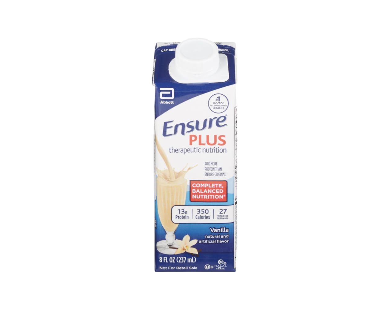 Ensure High Protein Nutrition Shake, 8 oz Bottle
