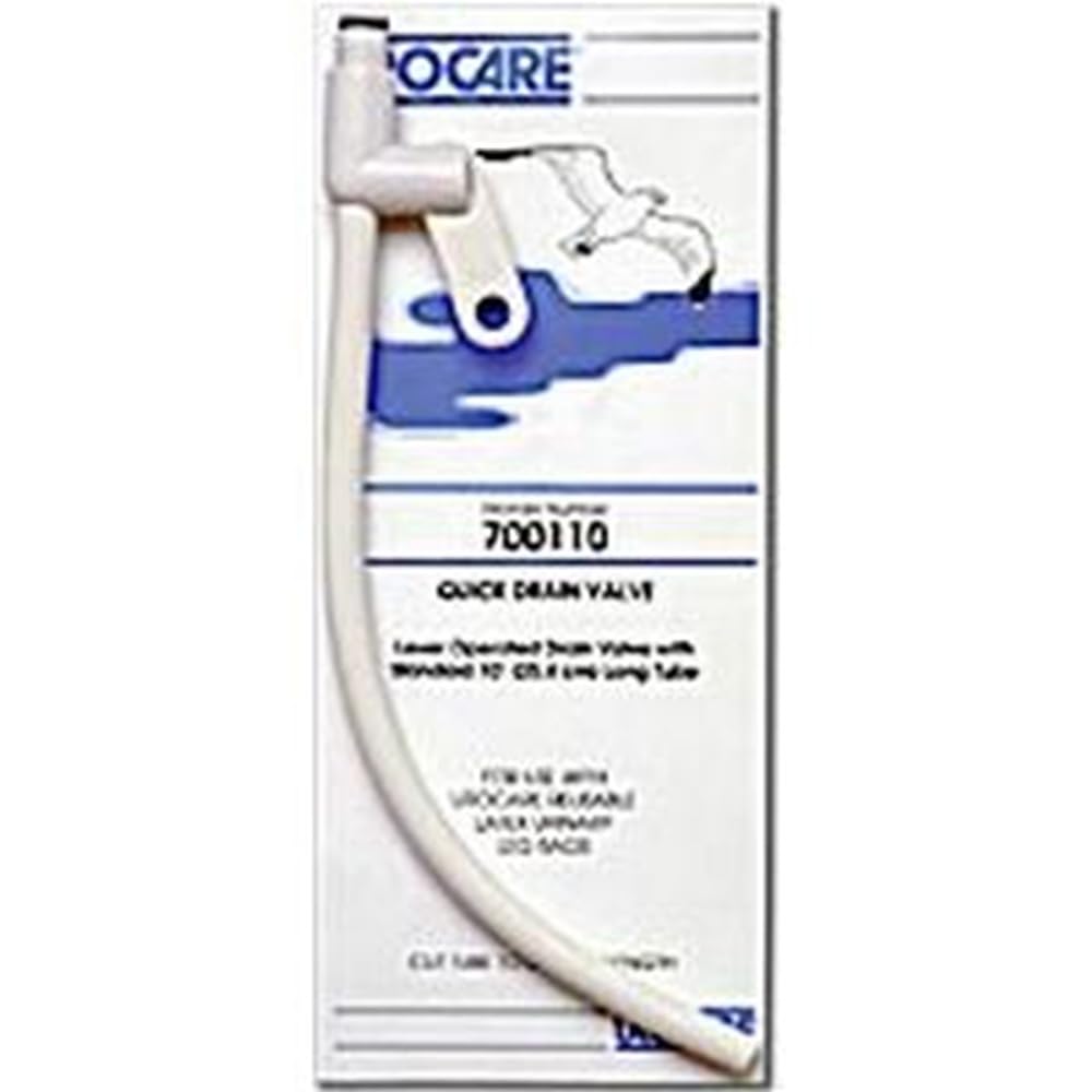 Urocare Quick Drain Valve - Multiple Sizes Available