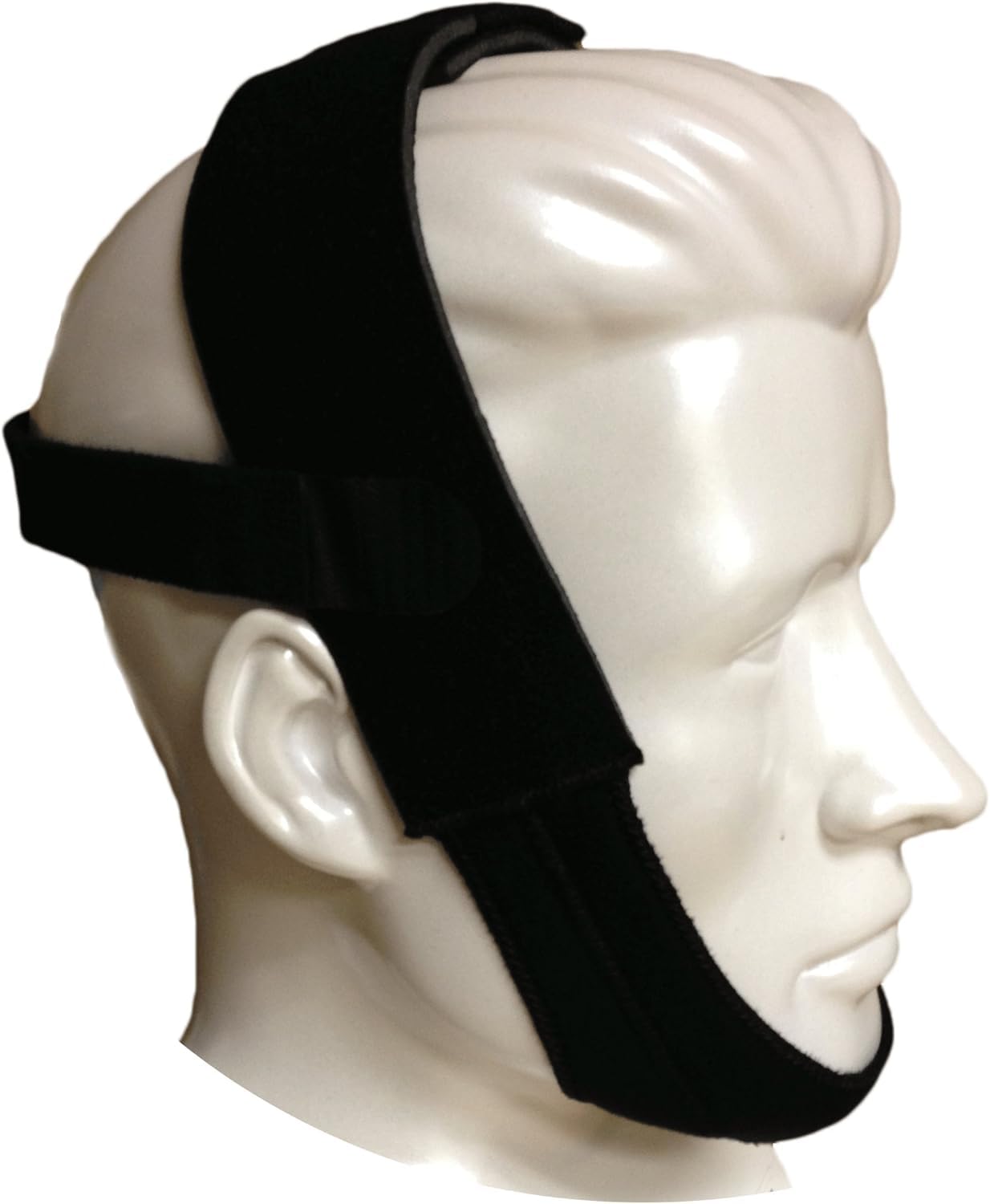 Philips Respironics Premium CPAP Chin Strap - Latex-Free, Black