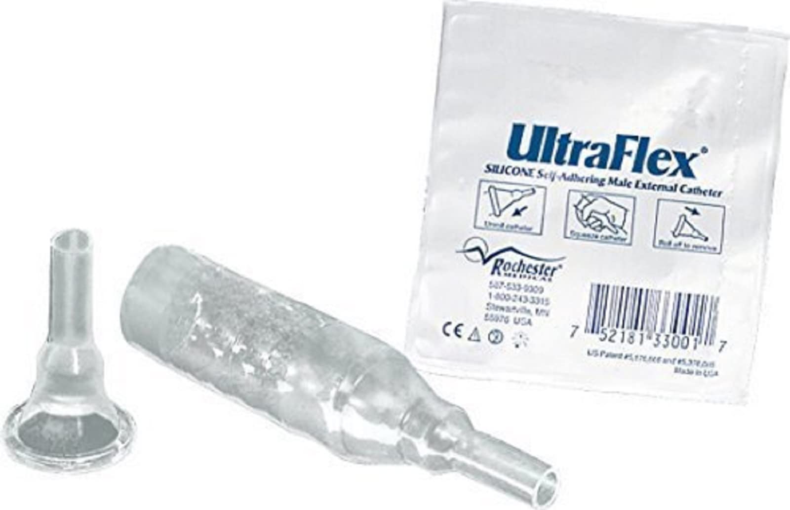 Bard UltraFlex Male External Catheter - 25mm, 29mm, 32mm, 36mm, 41mm Sizes