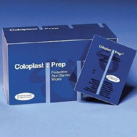 Coloplast PREP Medicated Protective Skin Barrier Wipes
