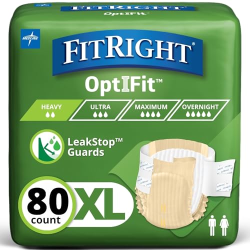 Medline FitRight Plus Adult Briefs