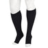 Juzo Soft Knee-High Compression Stockings with Silicone Border - 20-30 mmHg, Size 3, Black