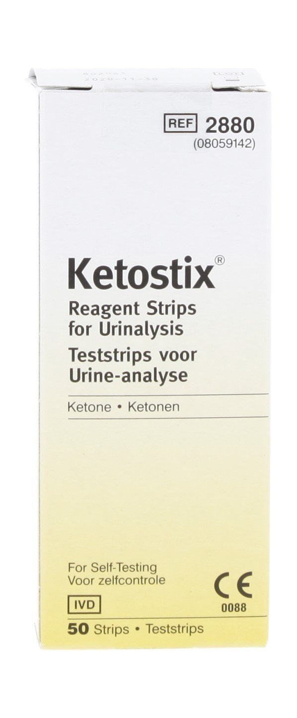 Ascensia Diabetes Care Keto-Diastix Ketone Test Strips