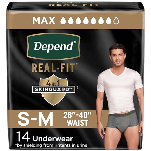 Depend Real Fit Men's Incontinence Underwear