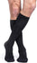 Sigvaris Essential Cotton Calf Compression Stockings with Grip-Top, 20-30 mmHg, Black